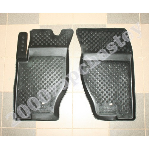 коврики kia sorento 02-09 резино-пластик передние 2шт