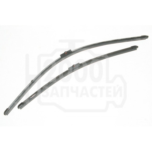 щетка стеклоочистителя 60/48см бескаркасная golf jetta audi a3 swf 2шт caddy octavia 04-10