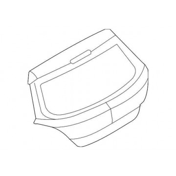 крышка багажника opel astra h gtc 3d