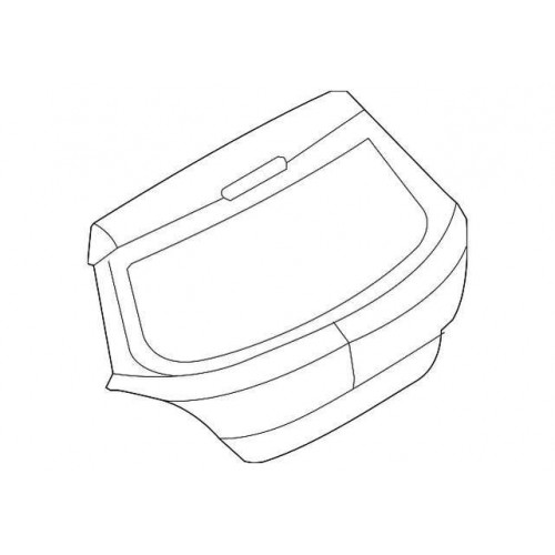 крышка багажника opel astra h gtc 3d