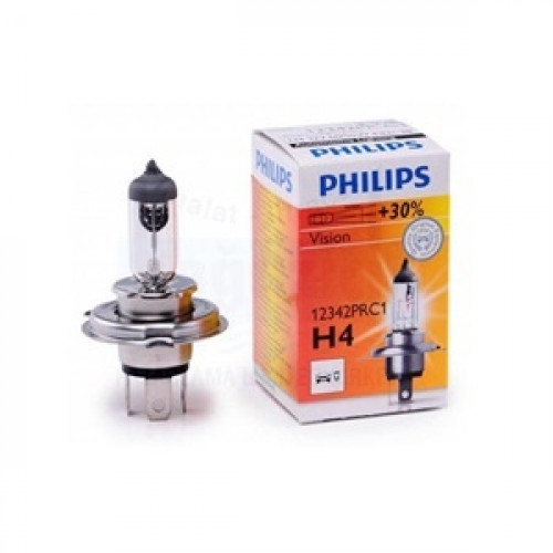 лампа h-4 philips +30% premium