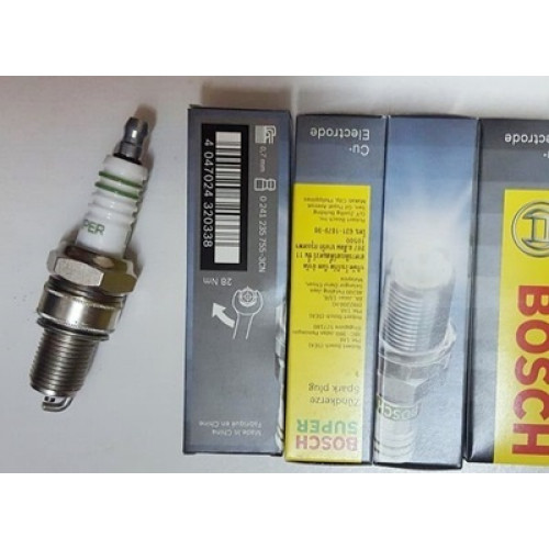 свеча bosch 2101 w7dc к-т