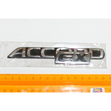 эмблема honda accord ex надпись