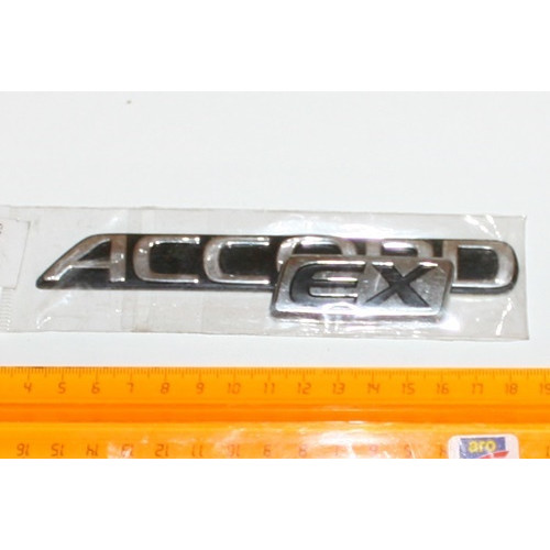 эмблема honda accord ex надпись