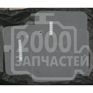 коврики dodge caliber 07- ворс серые