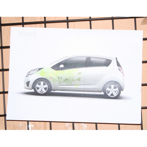 наклейка кузова spark daewoo matiz ветви