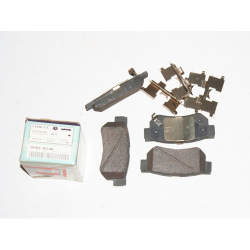 колодки тормозные hyundai getz tucson sportage 2 ssangyong kyron new 12-