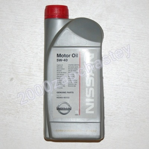масло nissan 5w40 1л