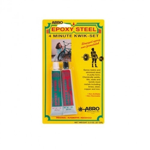 холодная сварка abro epoxy steel