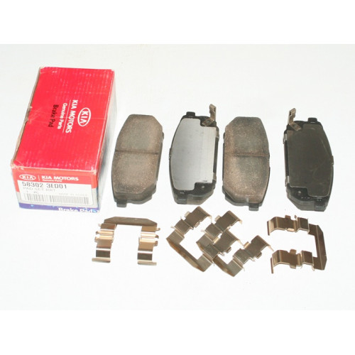 колодки тормозные kia sorento 02-09г kyron05 rexton 0