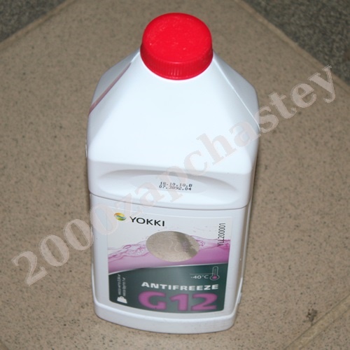 антифриз yokki 1кг. красный g12