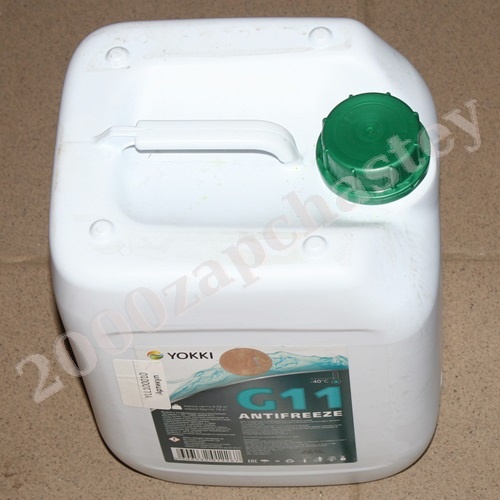 антифриз yokki 10кг. зеленый g11