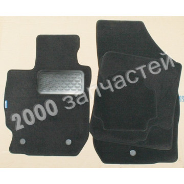 коврики nissan almera g15 12- ворс акпп