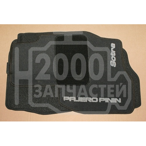 коврики mitsubishi pajero pinin 5дв ворс sotra серые акпп