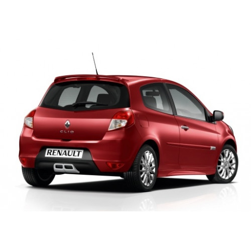 накладка бампера renault clio 3 задняя