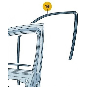 уплотнитель окна volkswagen transporter t5