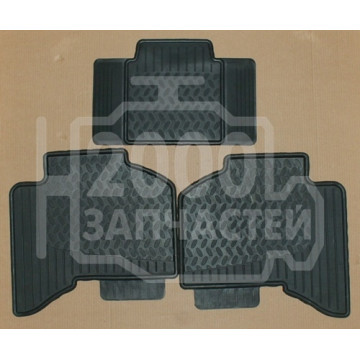 коврики opel frontera b резина задние