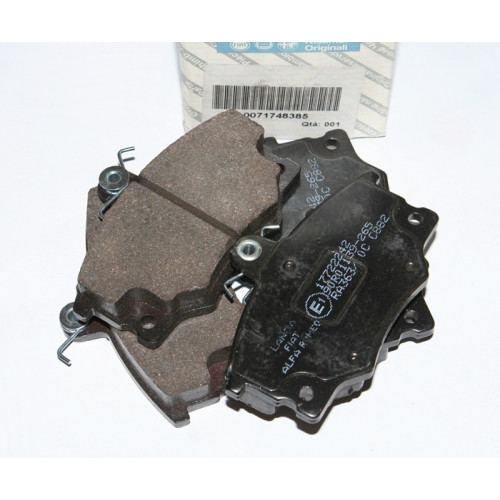 колодки тормозные передние 2110 fiat alfa romeo 145/146/155 tempra punto ое