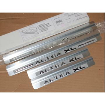 накладки порогов seat altea xl