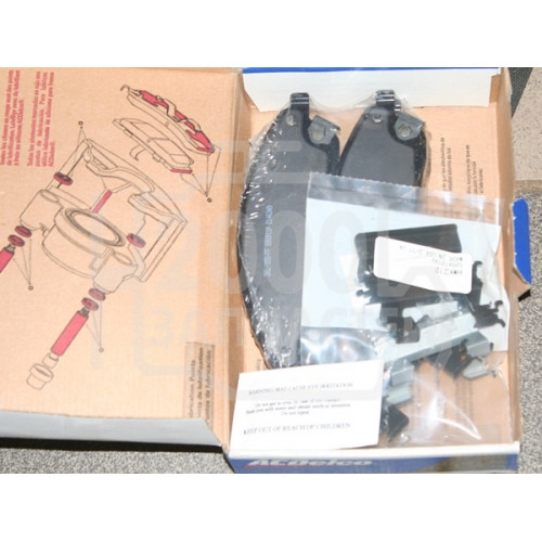 колодки тормозные cadillac srx acdelco