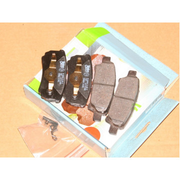 колодки тормозные mitsubishi lancer c-crosser lancer pajero outlander sebring caliber jeep compass