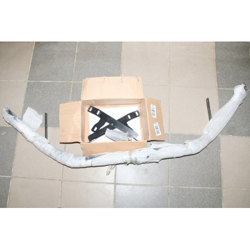 защита бампера nissan qashqai 14- пер. d57 волна