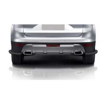 защита бампера geely atlas 16- задняя уголки черные d57мм