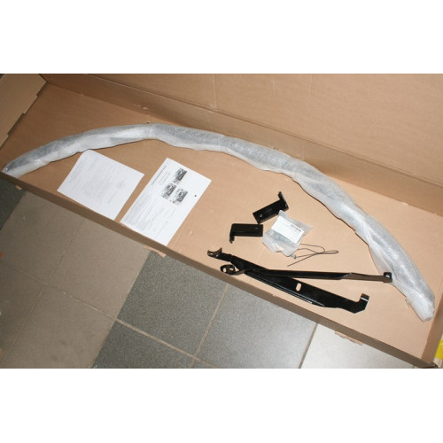 защита бампера nissan murano 16- d57 пер. волна