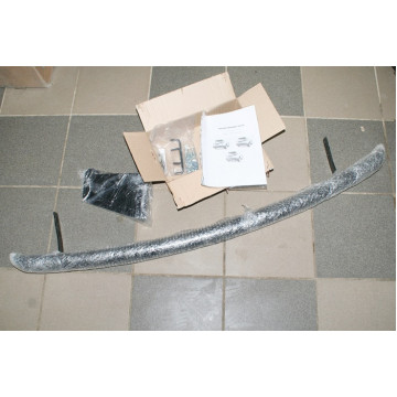 защита бампера nissan qashqai 14- зад. d57 черн