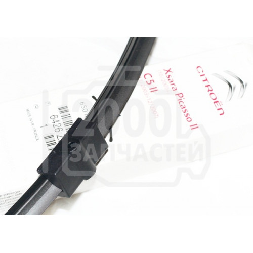 щетка стеклоочистителя 65см бескаркасная peugeot citroen xsara picasso 2 05- c5 2 03-07