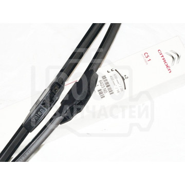 щетка стеклоочистителя 65/45см бескаркасная peugeot citroen c5