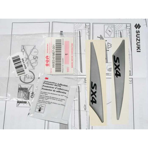 наклейки  suzuki sx4 наклейки