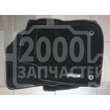 коврики peugeot 2008 ворс 3d
