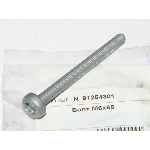 болт м6x65 spline vag