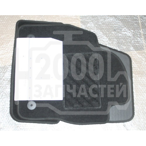 коврики volkswagen polo 17- ворс