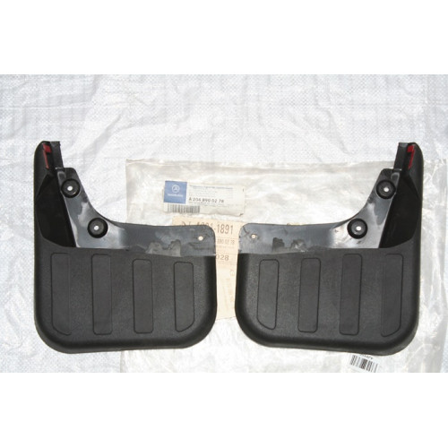 брызговики mercedes glk 08-15 пер без подножки