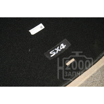 коврик багажника suzuki sx4 2 13- ворс