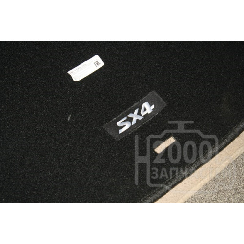 коврик багажника suzuki sx4 2 13- ворс