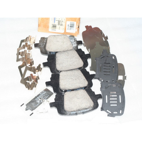 колодки тормозные chevrolet malibu 04-12 hhr g6 aura 06-11