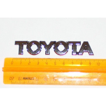 эмблема toyota надпись 10.5см