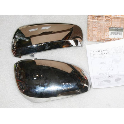 крышка зеркала renault kadjar koleos 2 scenic 4 накладки хром