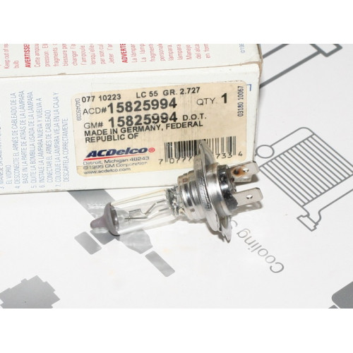 лампа h-7 12-55 acdelco