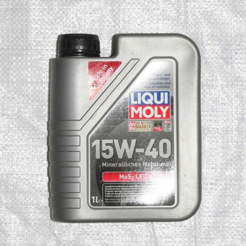 масло liqui moly 15w40 1л mos2 leichtlauf