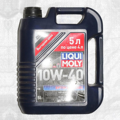 масло liqui moly 10w40 5л optimal diesel