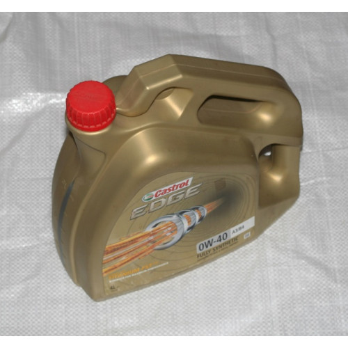 масло castrol edge 0w-40 4л