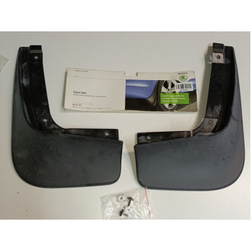 брызговики skoda rapid 12-19 задний лифтбек