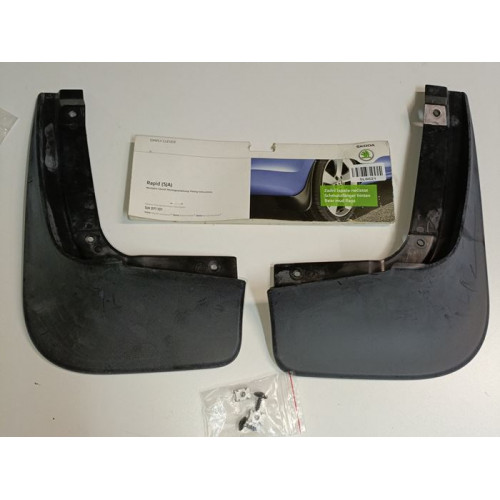брызговики skoda rapid 12-19 задний лифтбек
