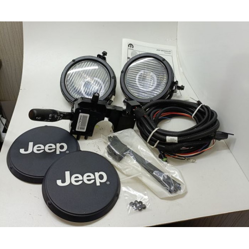 фара jeep wrangler tj 03- противотуманная комплект