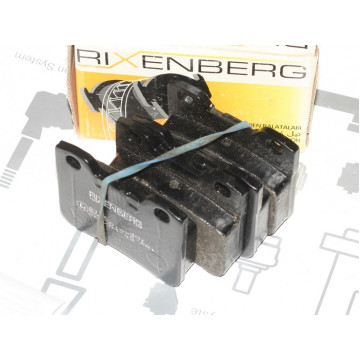 колодки тормозные peugeot 106 91-04 saxo 93-04 ax 93-96 rixenberg