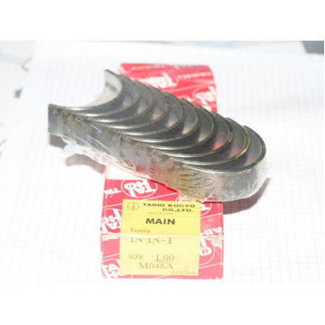 вкладыши toyota 1n 1nt коренные 1.00